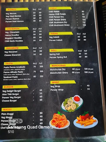 Fast N Fresh menu 