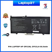 Pin Laptop Hp Spectre X360 13Ae 13 - Ae Hstnn - Lb8E - Hlcp03Lh Cp03Xl Loại Tốt Chính Hãng Bảo Hành 6 Tháng