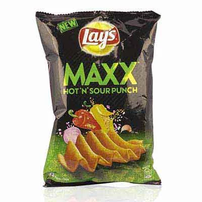 Lays Maxx Hot And Sour Potato Chips 58 Gm