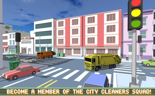 Blocky Garbage Truck SIM PRO (Mod Money)