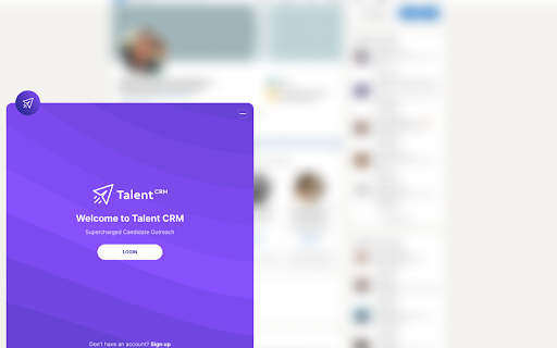 Talent CRM Source Extension