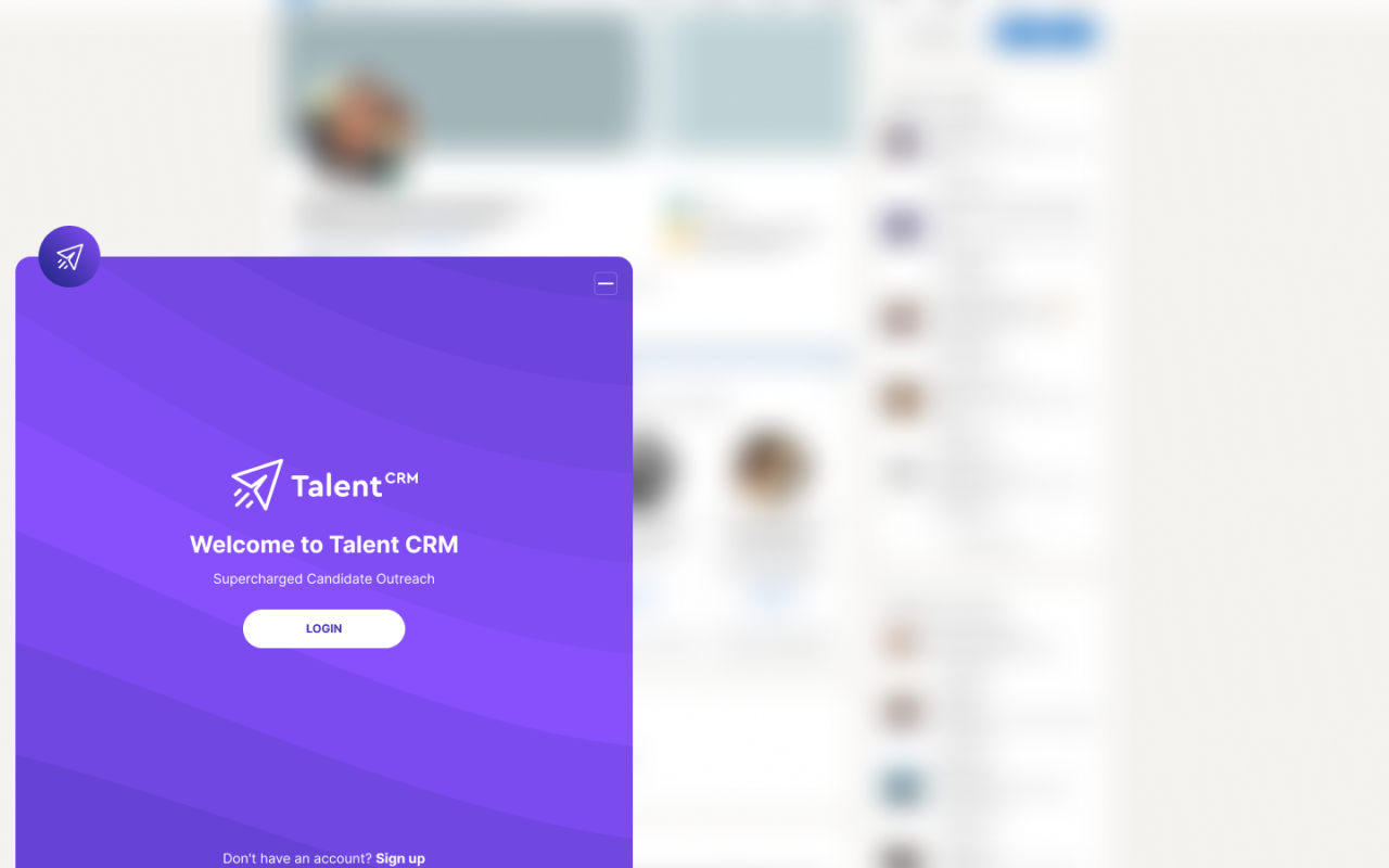 Talent CRM Source Chrome Extension Preview image 4