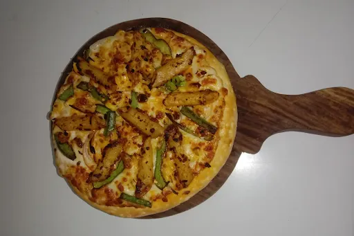 Veg Moroccan Spice Pasta Pizza [7 Inches]