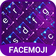 Cancer Horoscope & Galaxy Stars Keyboard Theme  Icon