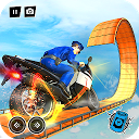 Télécharger Mega Ramp Police Moto Bike Stunt Master Installaller Dernier APK téléchargeur