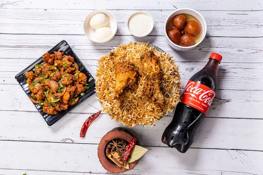 Hyderabadi Chicken Dum Biryani Jumbo Combo