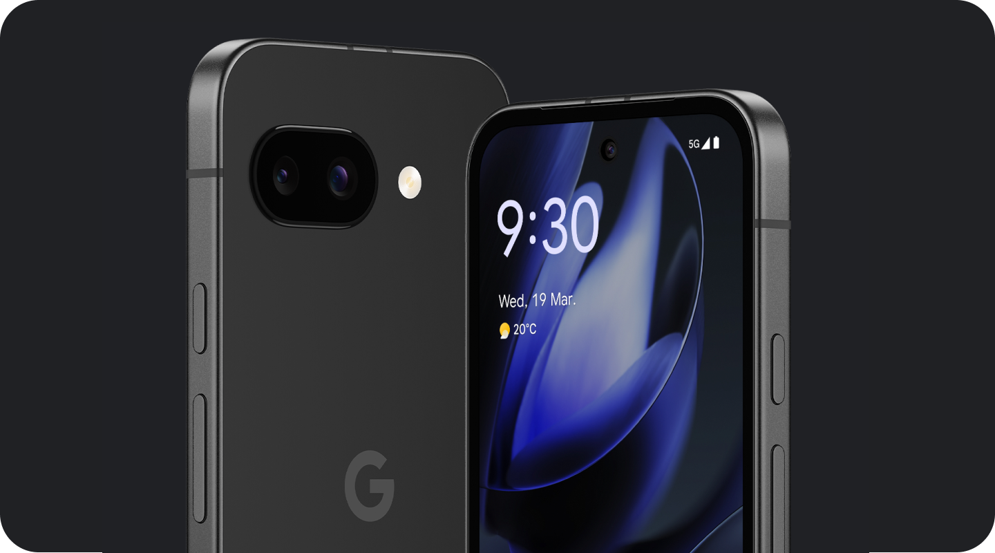 Google Pixel 9a phone.