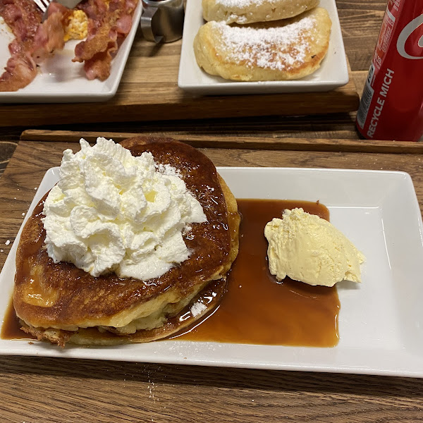 Caramel pancakes