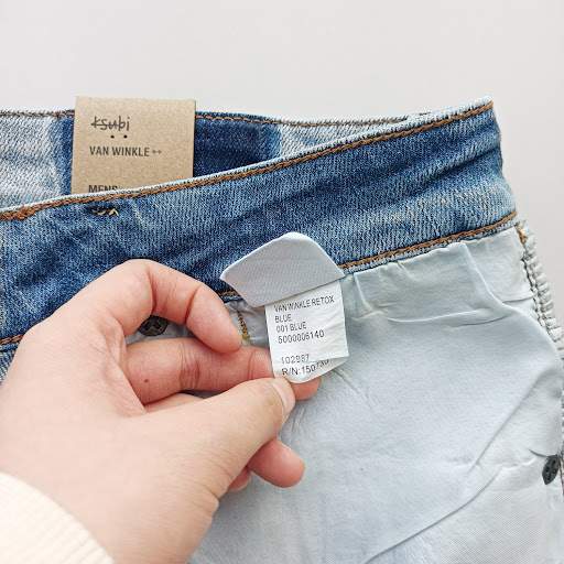 Title 3, Calças jeans masculinas casuais americanas de r...