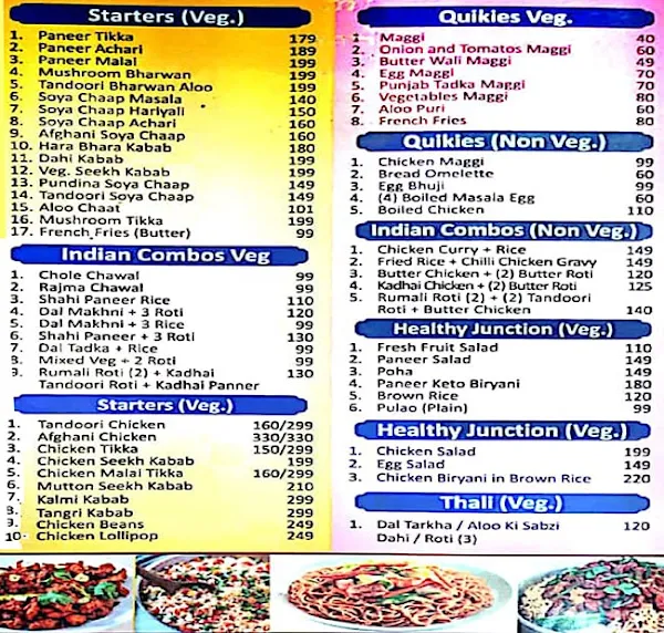 Swaad-E-Tandoor menu 