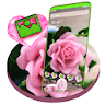 Pink Rose Love Launcher Theme icon