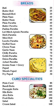 Chawla's Chic Inn menu 4