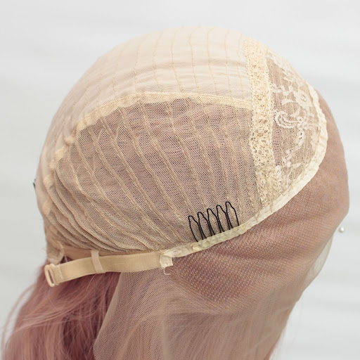 Title 7, Lace front wig made of chemical fiber, offering...