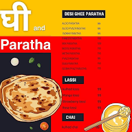 Ghee And Paratha menu 1