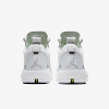 air jordan 34 low pf white/pure platinum/electoric green/metallic silver