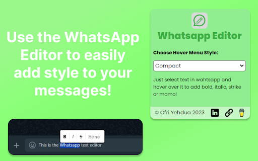 WhatsApp Editor