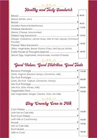 Cafe Power Of Thoughts menu 2