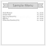 Bachelor Kitchen menu 1