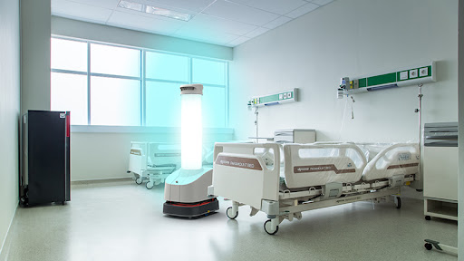 Disinfecting hospitals with UV-C lights is not a new concept, however, existing solutions including UV ceiling lights, stationary cleaning robots, and air purifiers may not reach shadowed or remote areas as well as the mobile platform offered by the autonomous UVD Robots. (Photo: Business Wire)