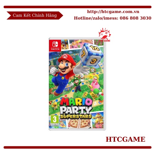 [Mã 1212Elsale0 Giảm 5% Đơn 400K] Mario Party Superstars - Nintendo Switch