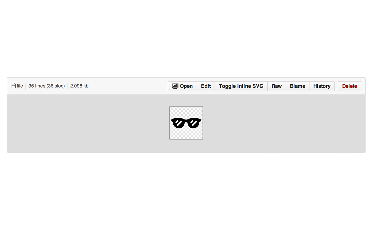 GitHub Inline SVG Preview image 0