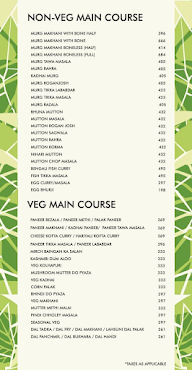 Hotel Ranjit Legacy menu 7