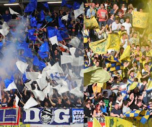 Le superbe tifo de Genk