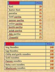 Nammura Jonne Briyani menu 4