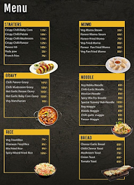 Yummy Kitchen menu 1