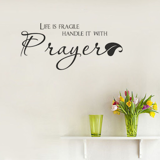 Title 6, Removable Vinyl Life Is Fragile Handle It With ...