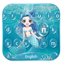 Blue Sea Water Keyboard Theme 10001004 downloader