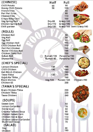 Food Virus menu 2