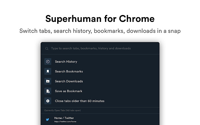 Spotlight chrome extension