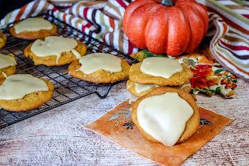 Caramel Pumpkin Cookies