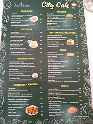 City Cafe menu 3