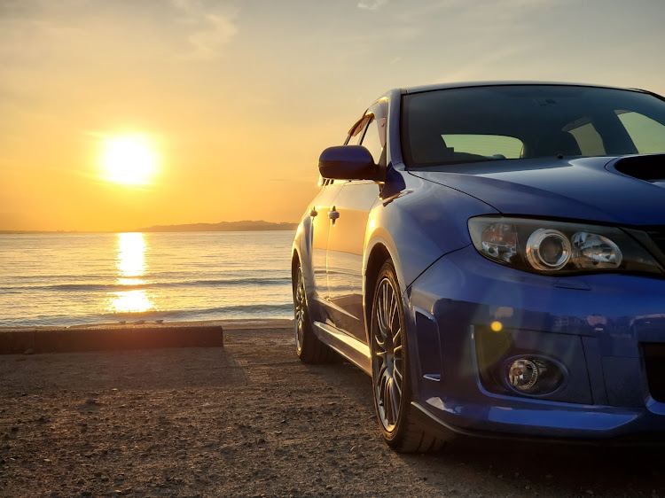 インプレッサ WRX STIのドライブ・ロケットアングル🚀・新舞子海水浴場に関するカスタム事例の投稿画像3枚目