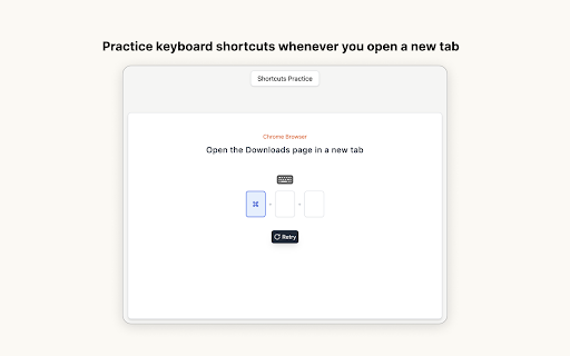 Shortcuts practice