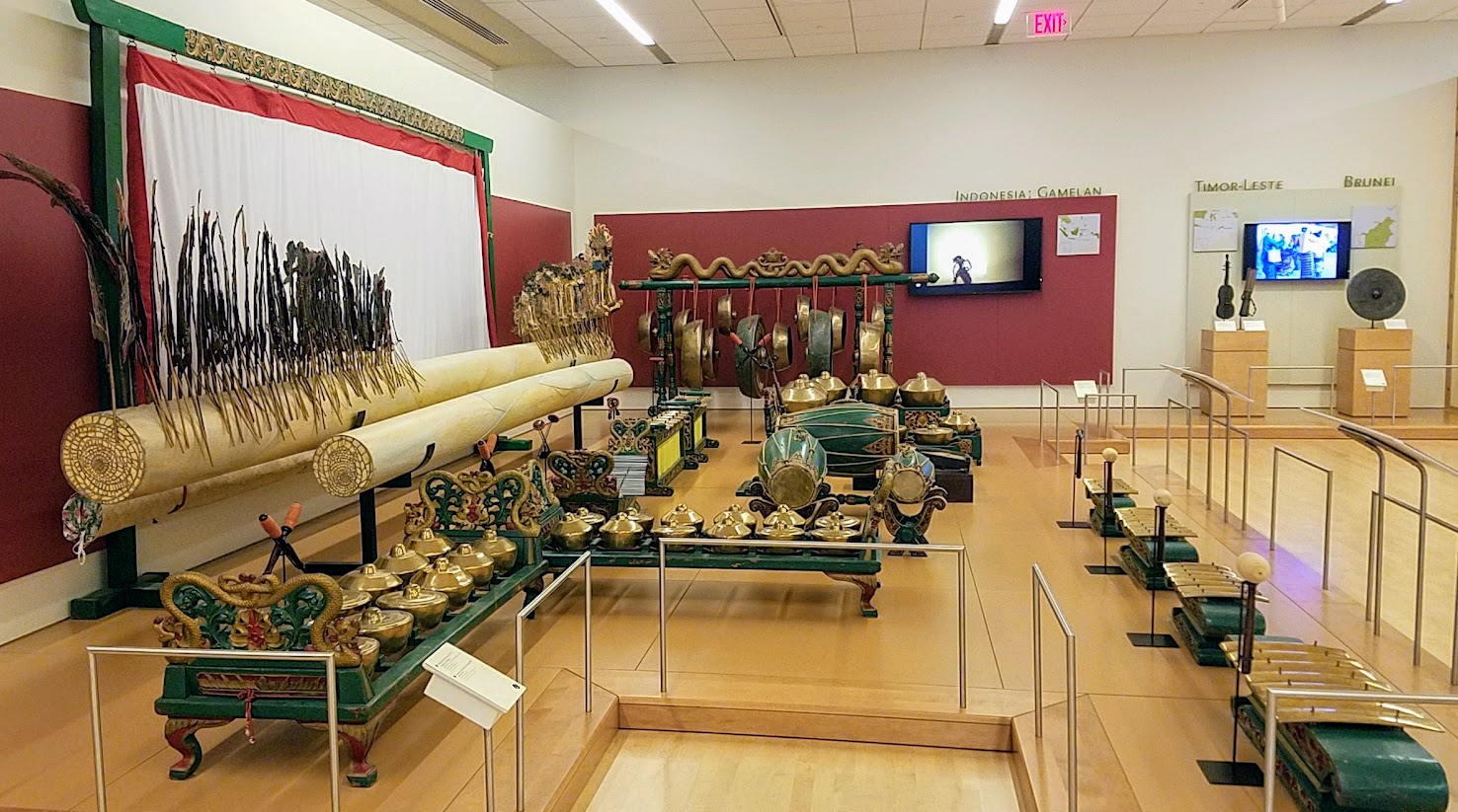 Music Instrument Museum (MIM) Geographic galleries music instruments of Indonesia