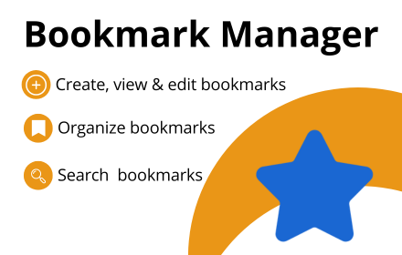 Bookmark Manager - Organize Bookmarks Menu Preview image 0