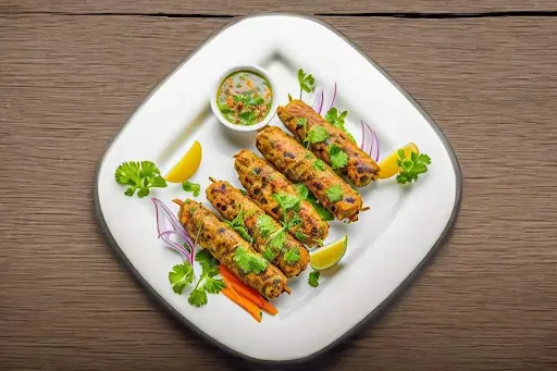 Chicken Seekh Kabab [4 Pieces]