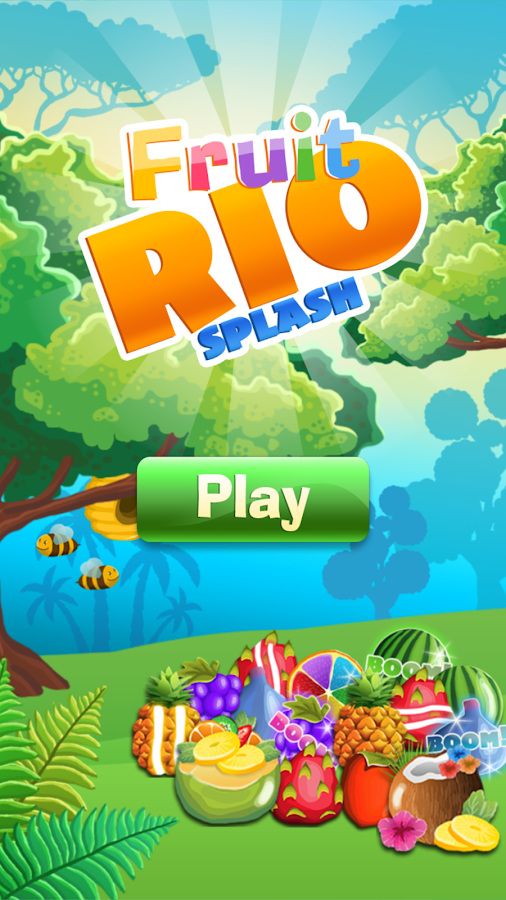   Fruit Rio Splash: Match 3- 스크린샷 