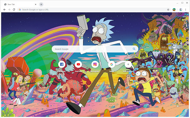 Rick and Morty Wallpapers New Tab