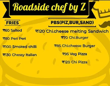 Roadside Chef by Z menu 