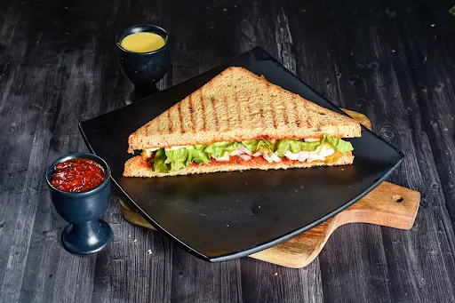 Vegetable Club Sandwich