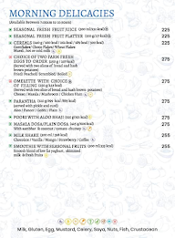 Tangerine - Mahagun Sarovar Portico menu 5