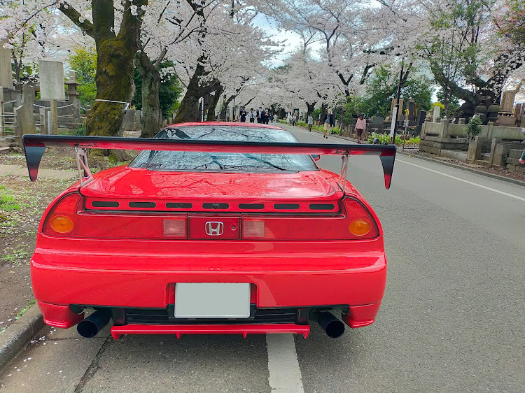 NSXの谷中霊園・花見ドライブ🌸に関するカスタム事例の投稿画像2枚目