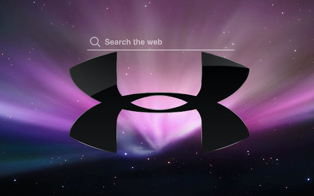 Under Armour New Tab Sports Theme