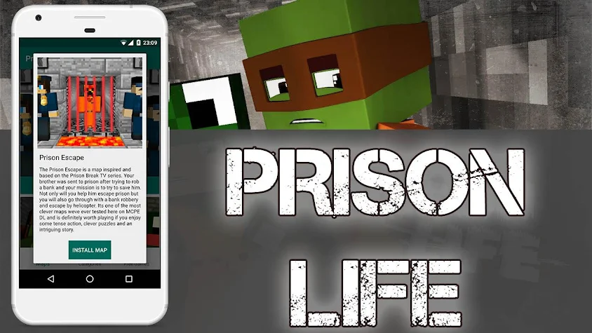 New Prison Roblox Life Maps Map For Mcpe 1 0 Android Apk Free Download Apkturbo - prison life roblox how to escape