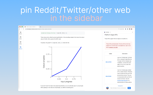 Sidebar Tab - pin Chat GPT-4o Gemini Claude in side bar