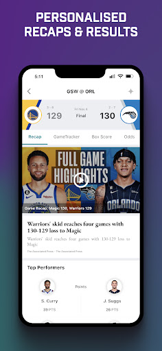 Screenshot The AllStar: Sports Scores +